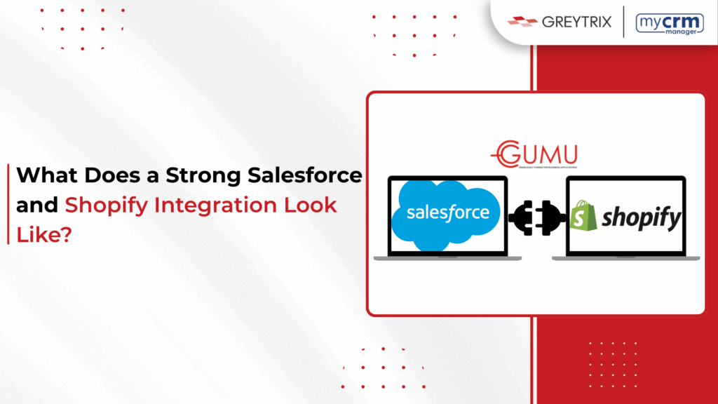 GUMU for salesforce and shopify integration