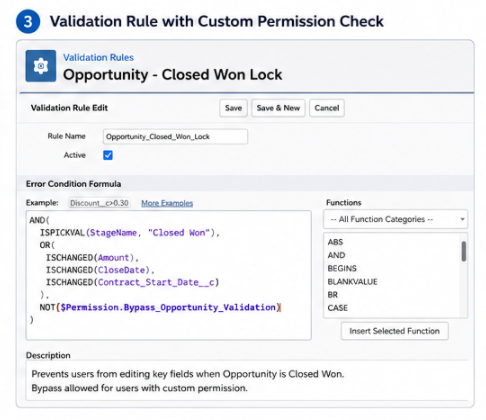Updated Validation Rule