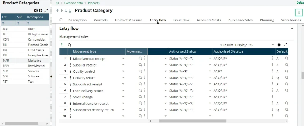 How to Assign a Product Status in Sage X3 img-3