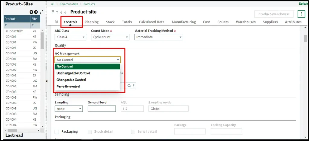How to Assign a Product Status in Sage X3 img-4