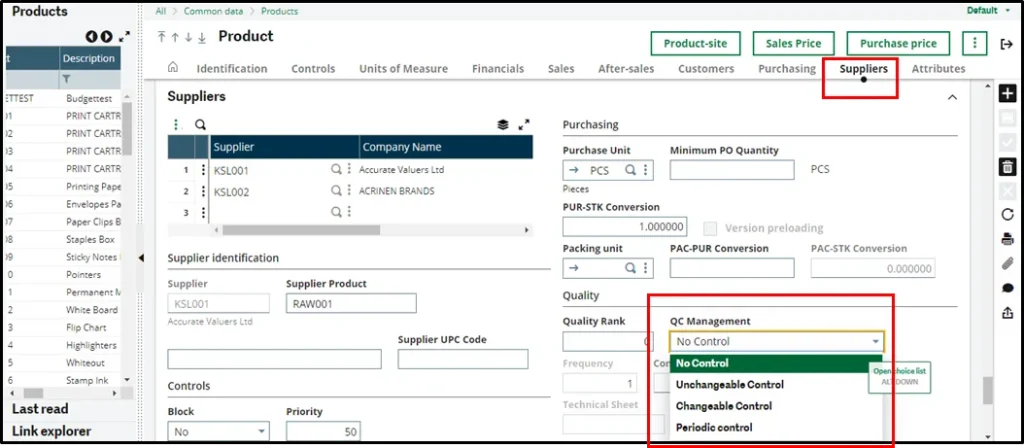 How to Assign a Product Status in Sage X3 img-5