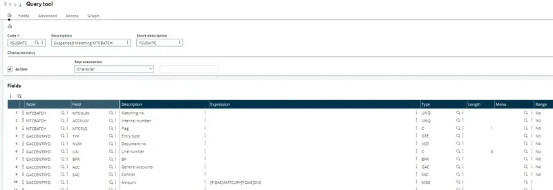 how to match open items in sage x3 image-2