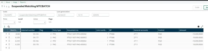 how to match open items in sage x3 image-3