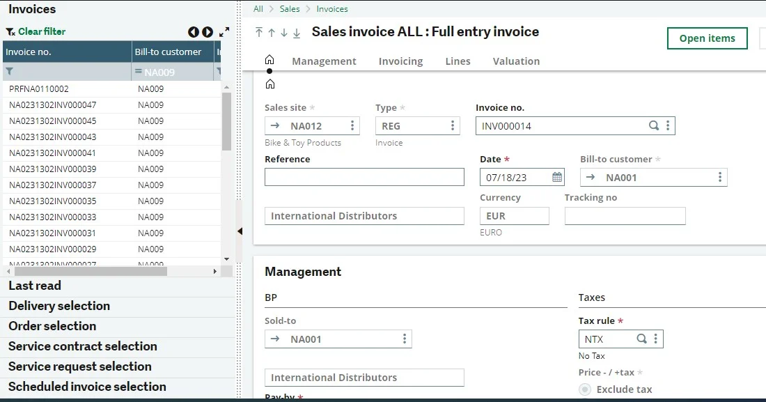 how to filter out the left list in sage x3 image-2