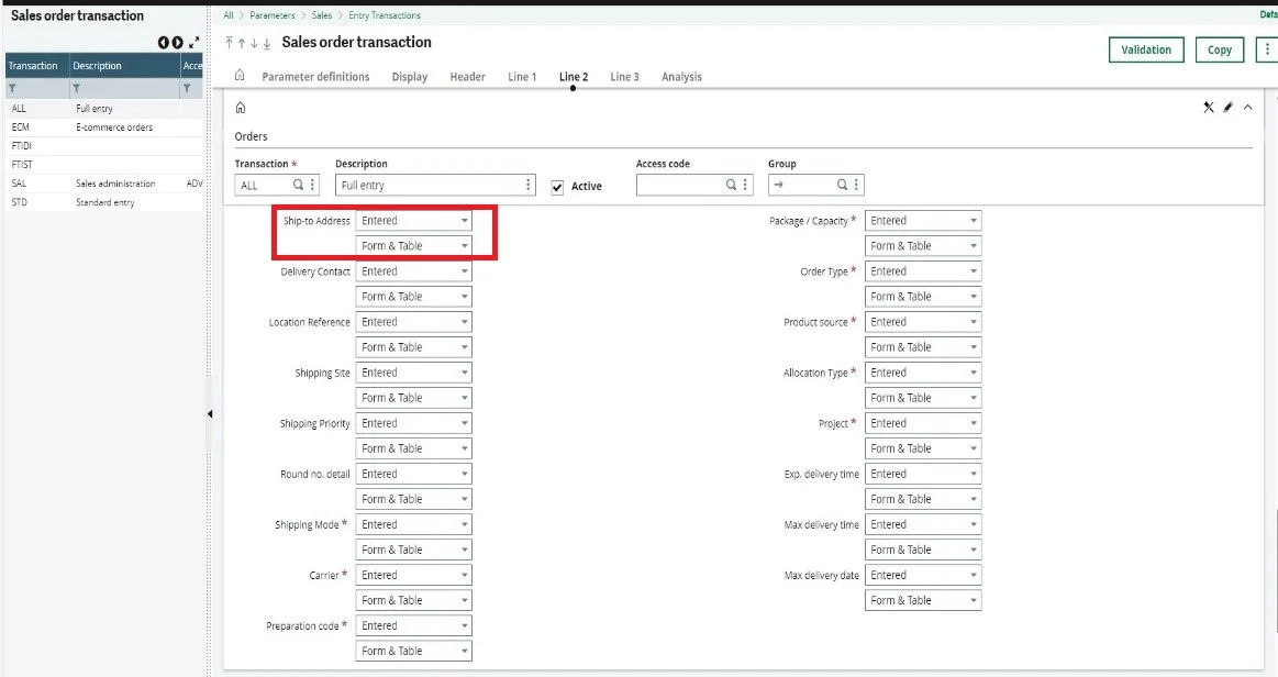 multiple location shipping in sage x3 image-1