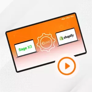 Sage X3-Shopify