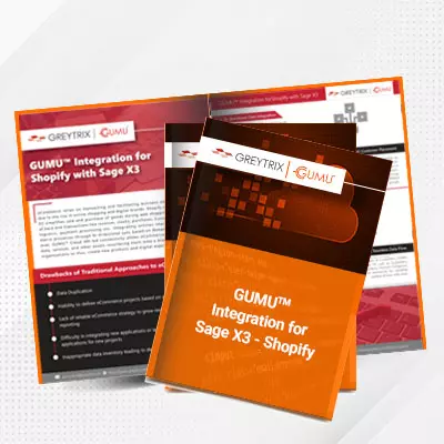 Sage X3 Shopify Brochure
